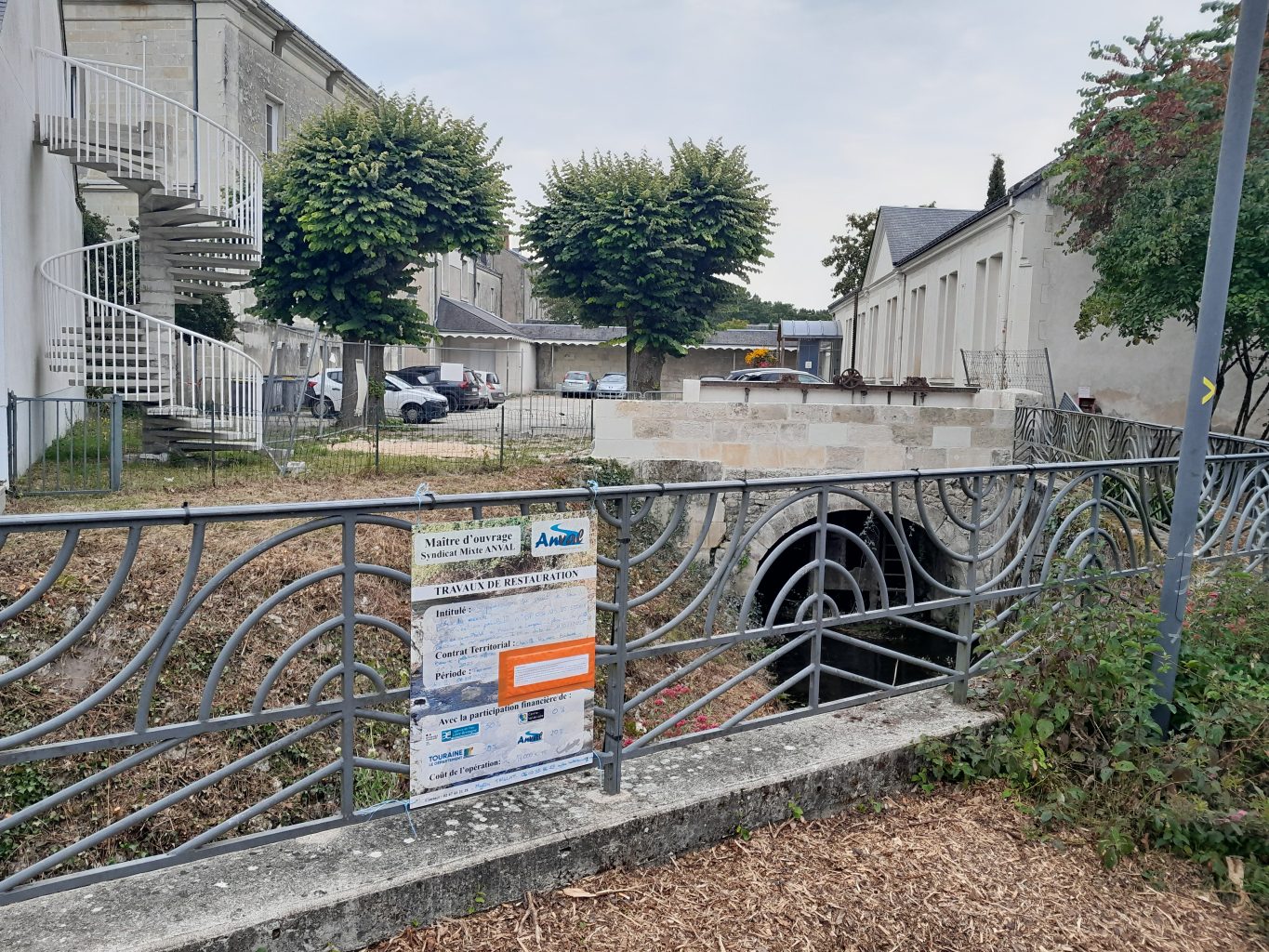 Seuil de la place du marché - avant travaux